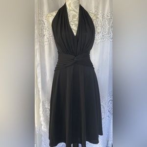 Tadashi Backless A-Line Cocktail Dress